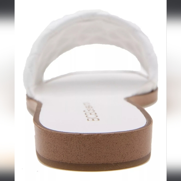 BCBGeneration Laila Flat Sandal White 8 - Picture 2 of 9
